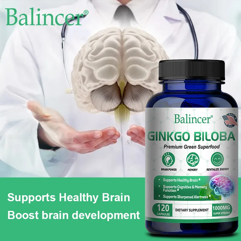 Ginkgo Biloba Extract, B Vitamin Supplement