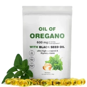 Oregano Oil Capsules with Black Seed Oil - Antioxidants - Highly Effective