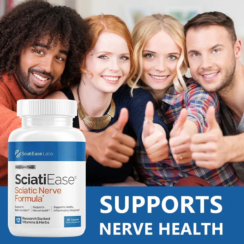 Sciatic Nerve Health Support Supplement with PEA, Vitamin B Complex, Alpha Lipoic Acid