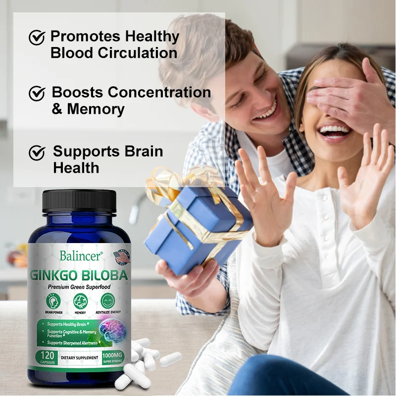 Ginkgo Biloba Extract, B Vitamin Supplement