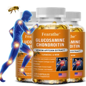 Glucosamine, Chondroitin, MSM, and Turmeric Supplement - Promotes cartilage and joint health