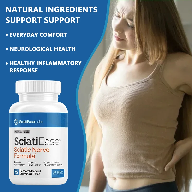 Sciatic Nerve Health Support Supplement with PEA, Vitamin B Complex, Alpha Lipoic Acid