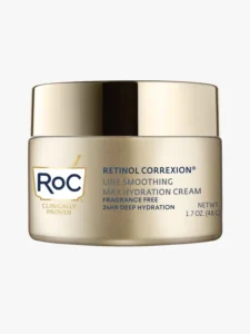 RoC Retinol Correxion Max Daily Hydration Fragrance Free Cream
